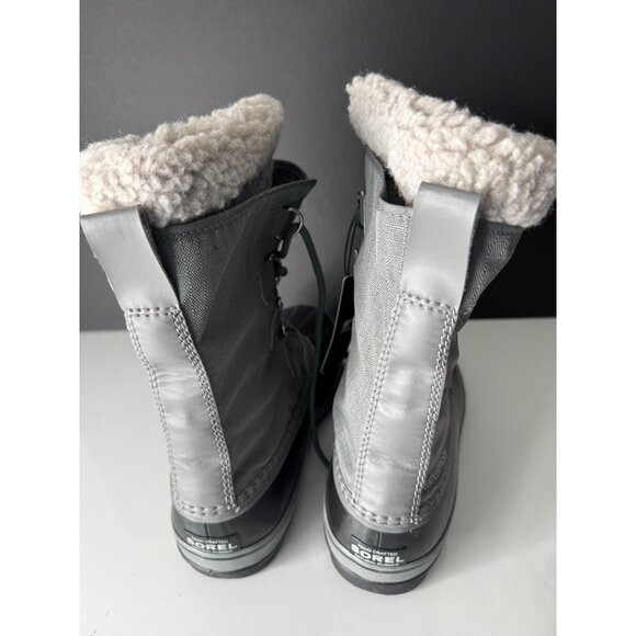 NEW Sorel 1964 PAC Nylon Waterproof Boots Mens EU 44 US 11 in Quarry & Dove - Picture 4 of 6